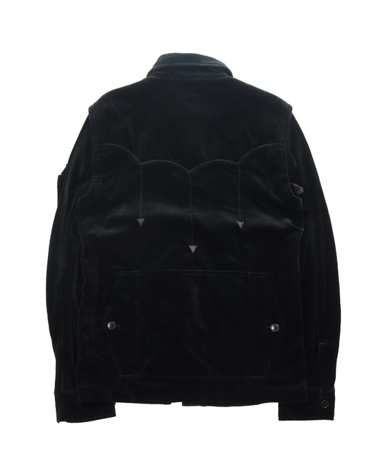 Velour Field Jacket