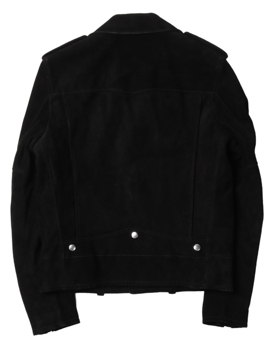 L01 Suede Biker Jacket