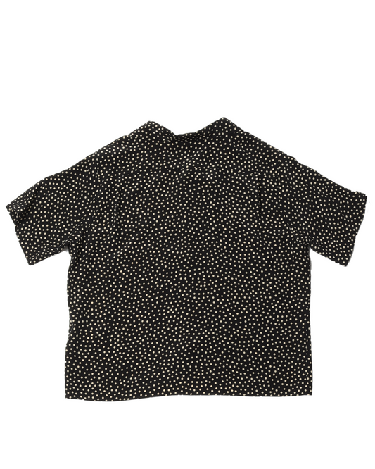 Silk Polka-Dot Shirt