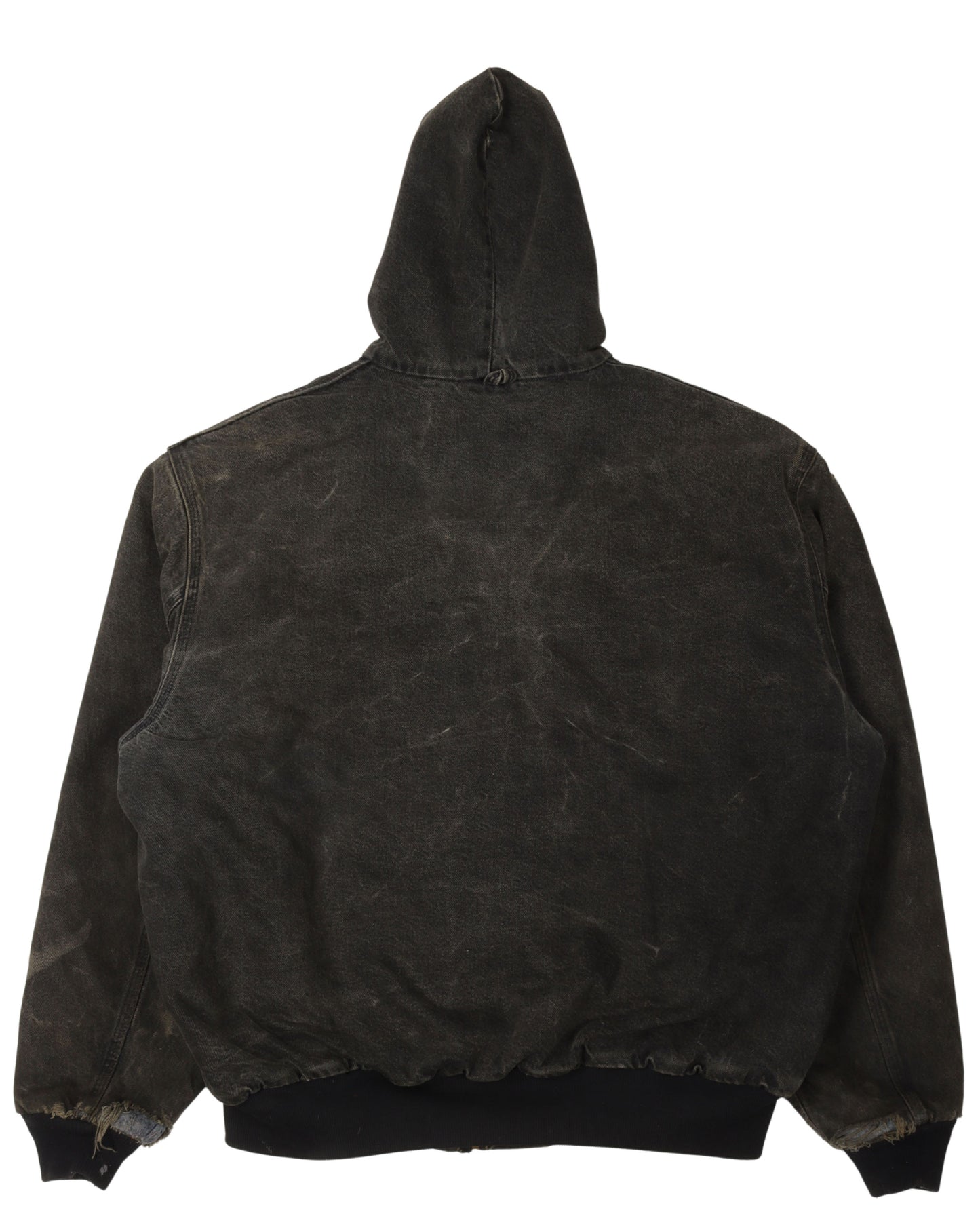 Carhartt Hooded Denim Work Jacket