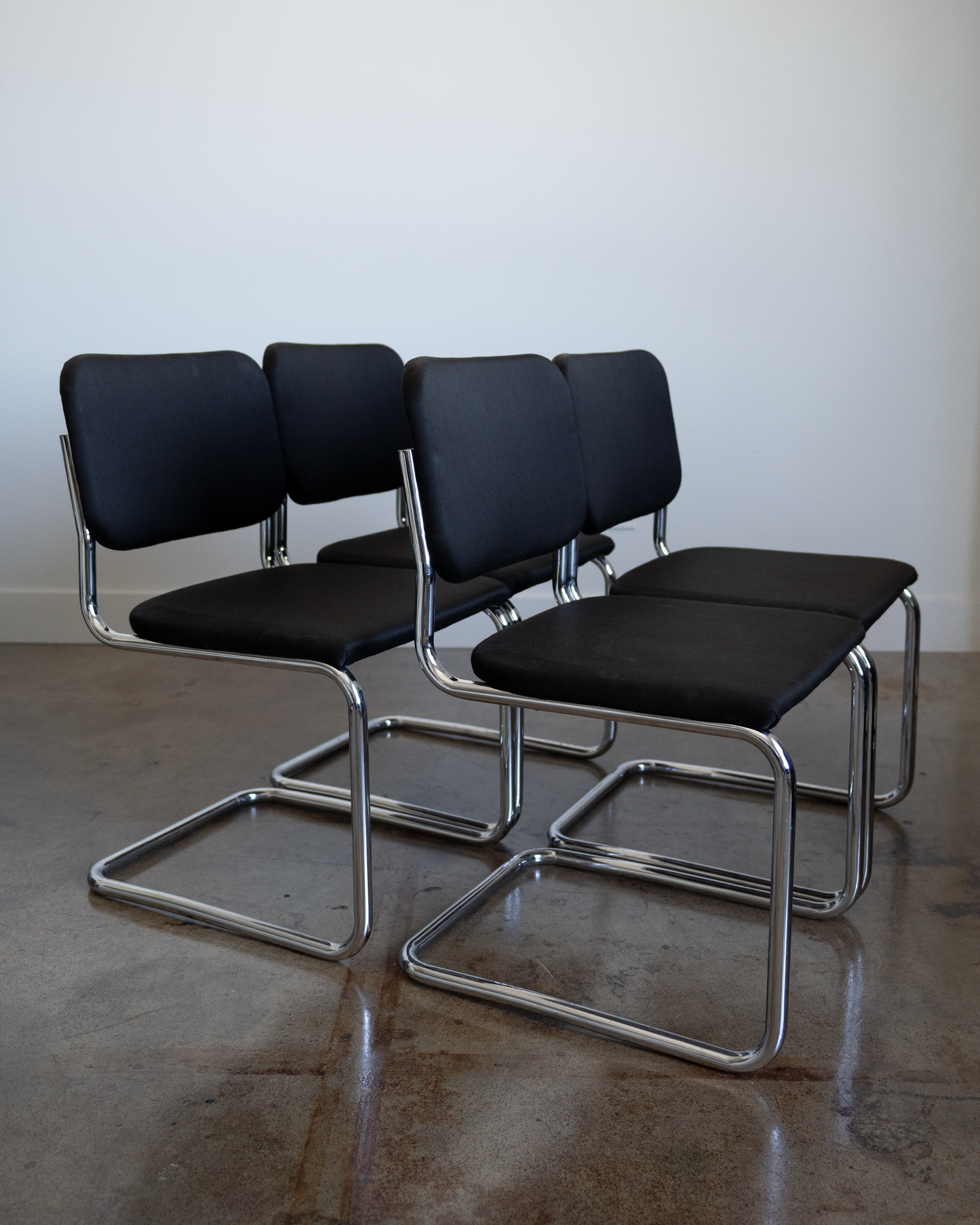 Knoll International 51C Cesca Chair, set of 4