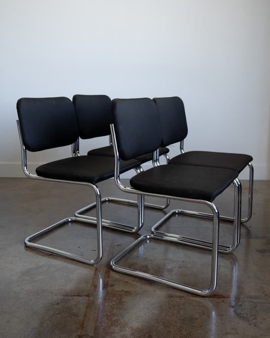 Knoll International 51C Cesca Chair, set of 4