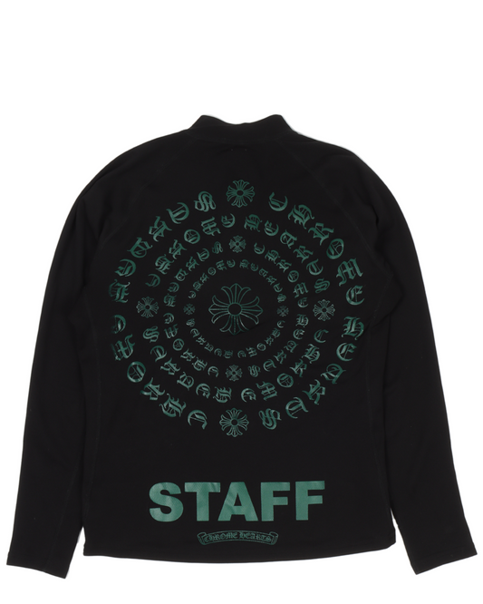 Staff Exclusive Spiral Logo Half-Zip Jacket