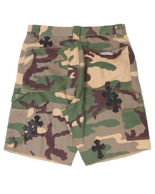 Sex Records Green Camo Carpenter Short