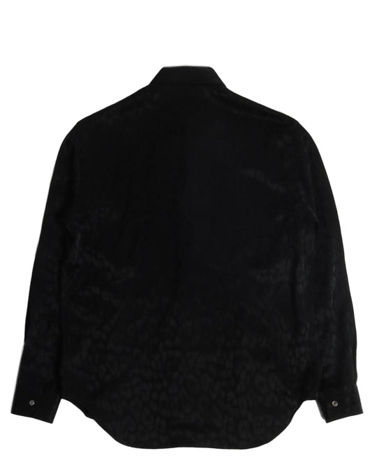 Tonal Leopard Print Shirt