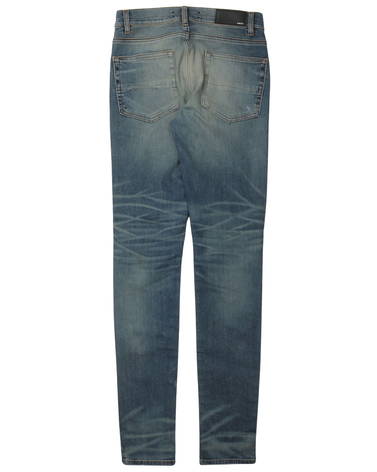 Camo Distressed Jeans