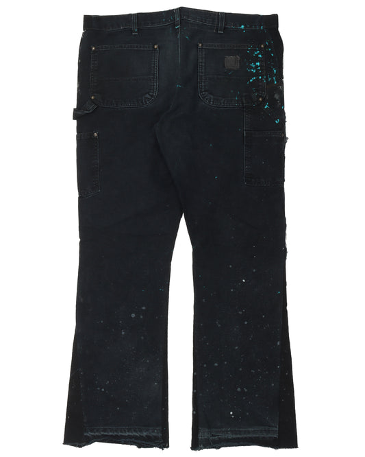 Black Carpenter Flare Pants