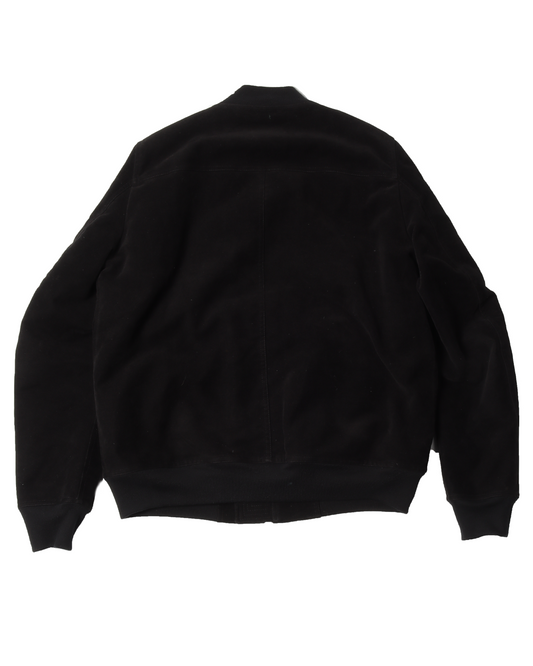 Brushed Cotton Bomber Jacket