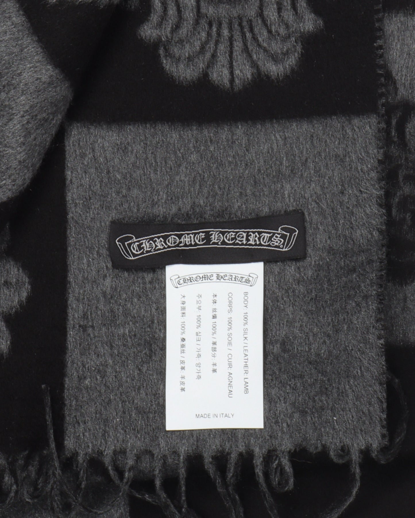 Checkered Cashmere Blanket