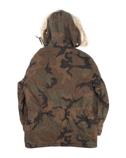 Supreme Jacquard Denim N-3B Parka Camo