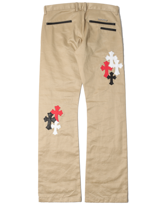 Cross Patch Chino Pants