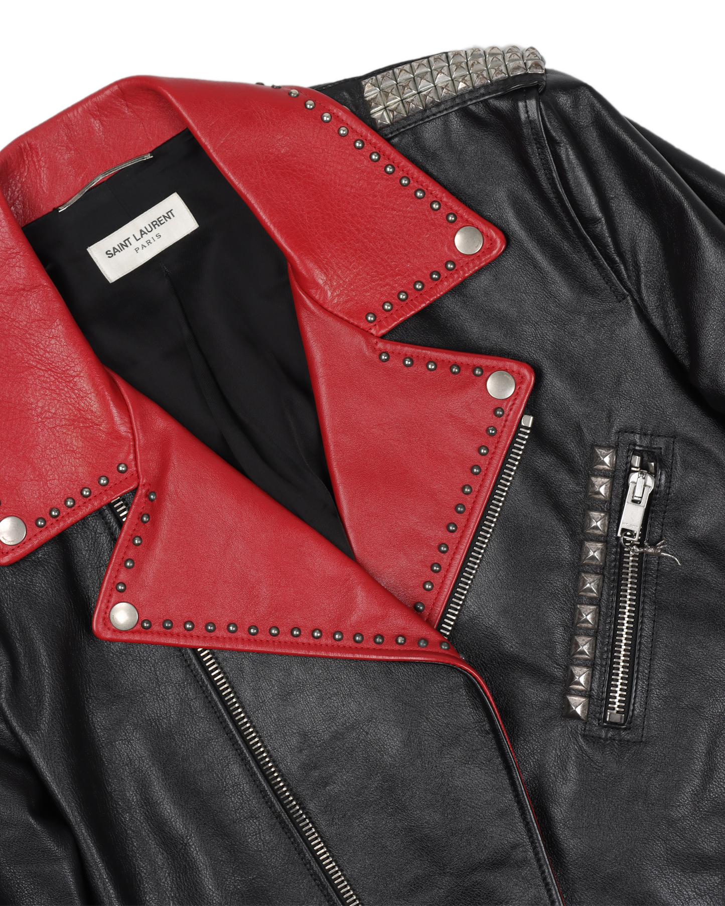 SS15 Motorcycle Degrade Sunset Leather Jacket