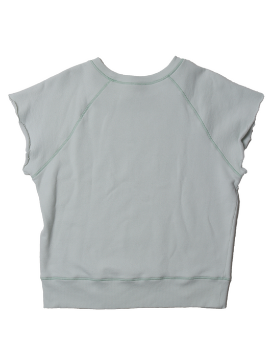 "Saint Laurent University" Cut-Off Sweatshirt