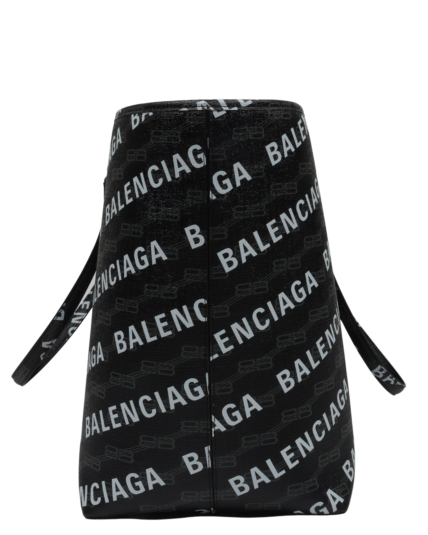 Monogram Jacquard Leather Tote Bag