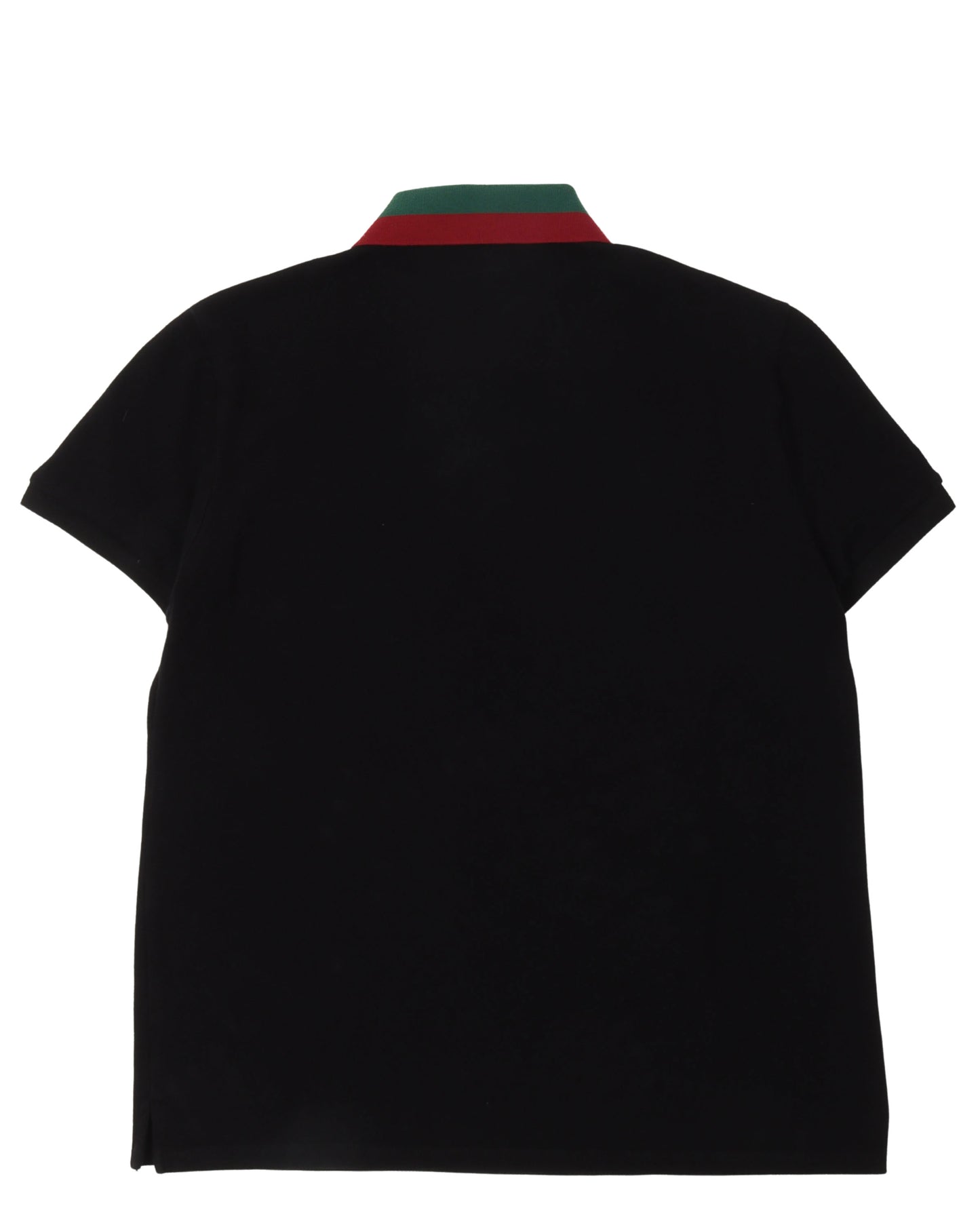 Striped Collar Polo Shirt