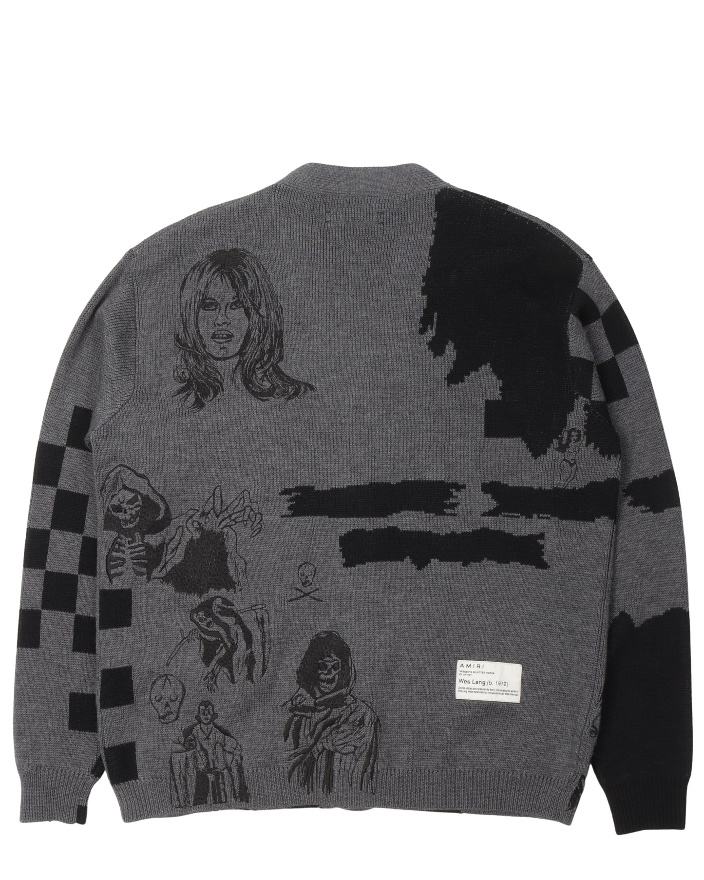 Wes Lang Sketch Wool Cardigan