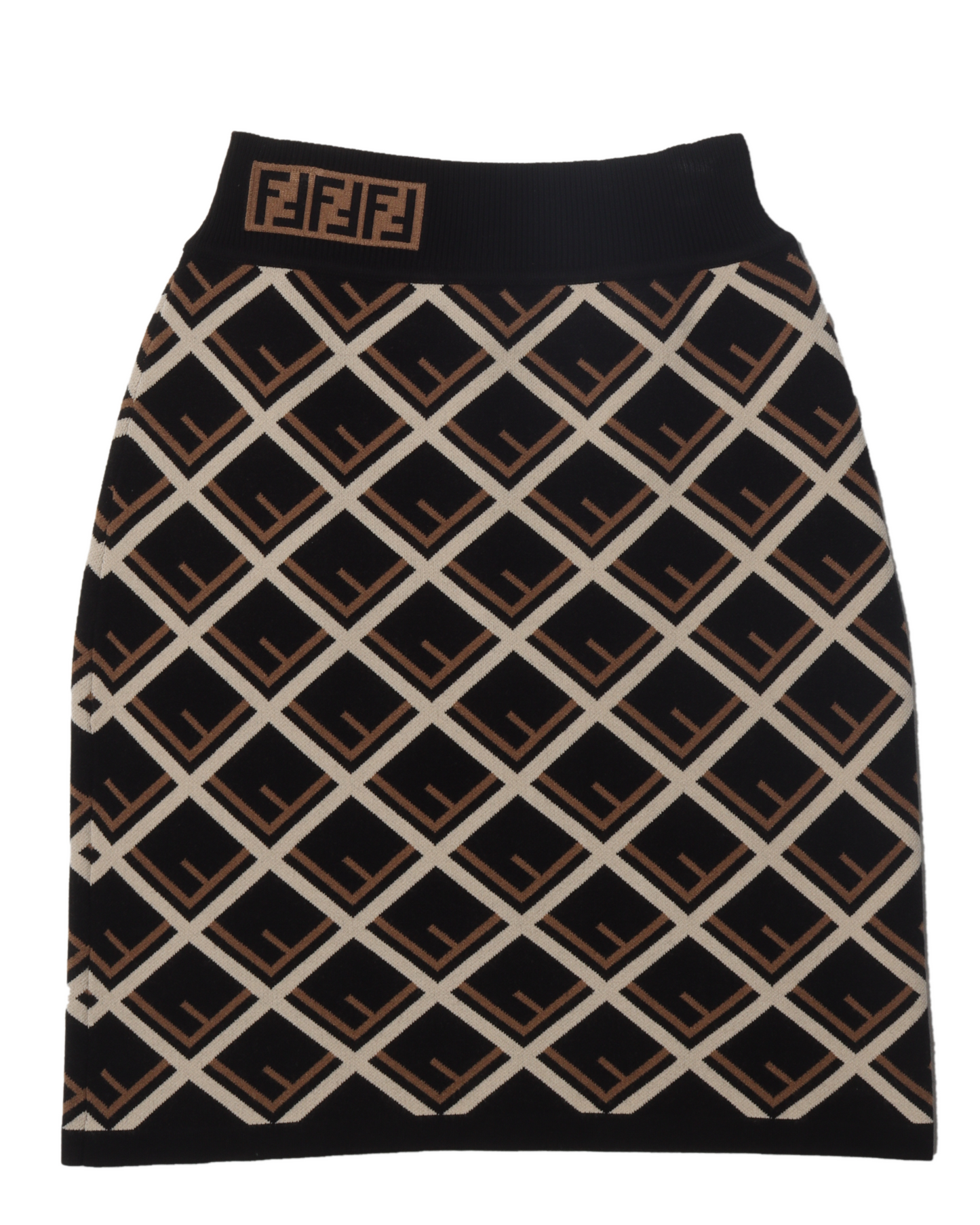 Monogram Pencil Skirt