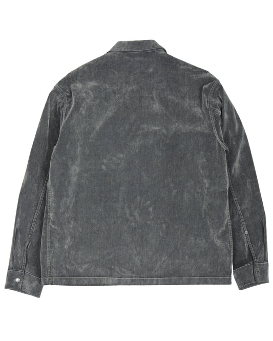 Grey Long Sleeve Button Shirt