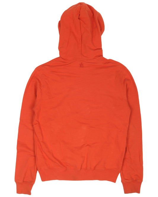 Embroidered Logo Hoodie