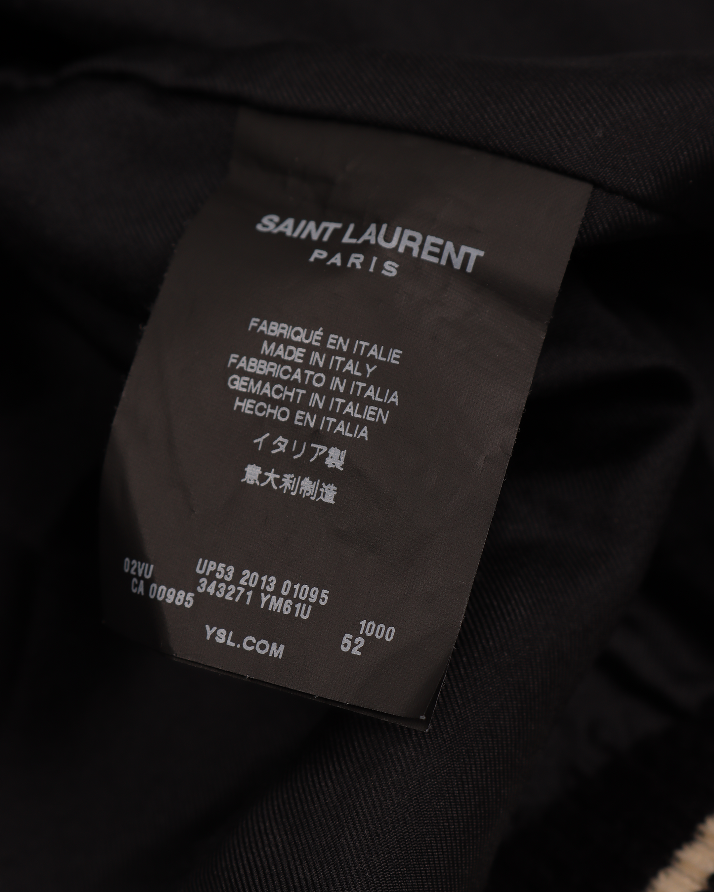 SS14 Blood Luster Sequin Satin Bomber Jacket