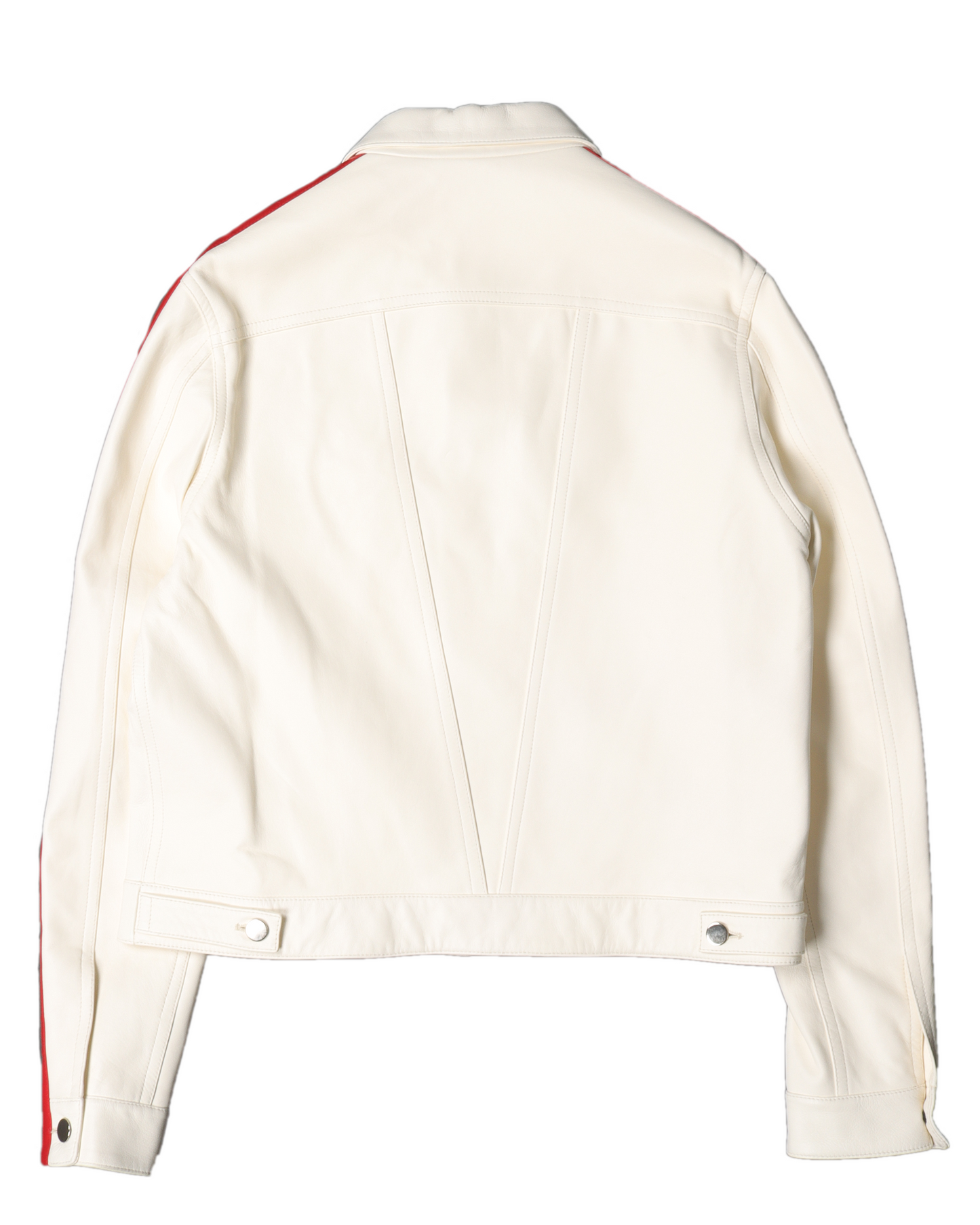 Sample Striped Leather Jacket