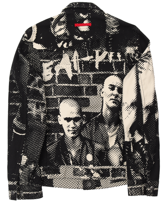 Jean Paul Gaultier 'Fuck Racism' Denim Jacket