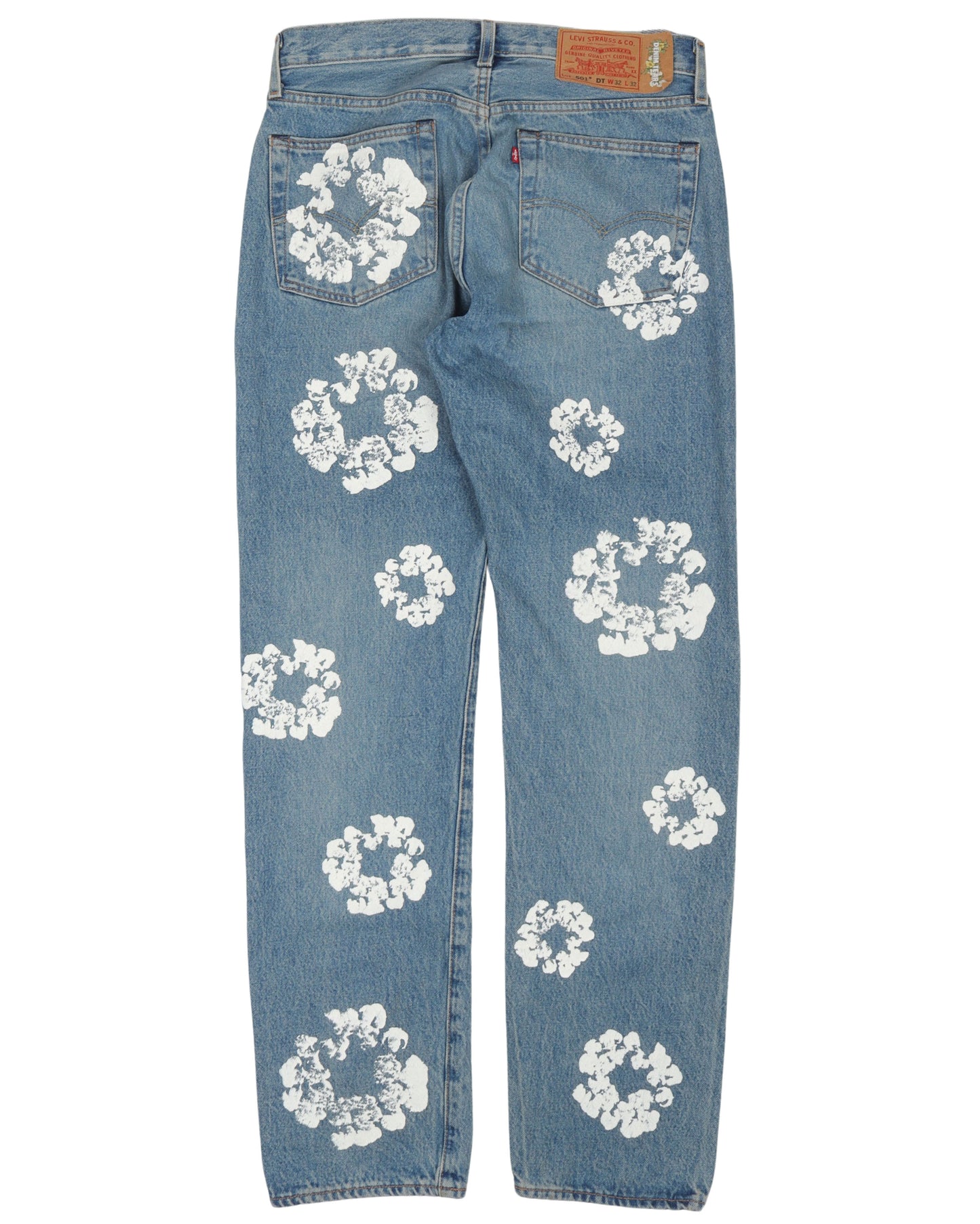 Levi's 501 Cotton Wreath Jeans