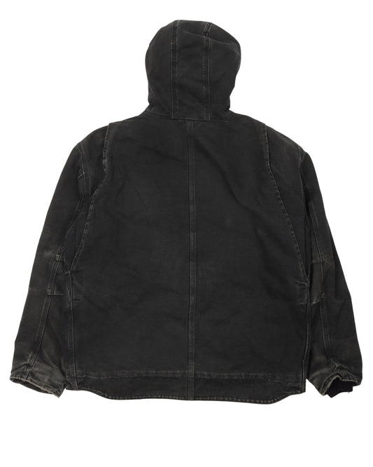 Carhartt Fleece Lined Hooded Work Jacket