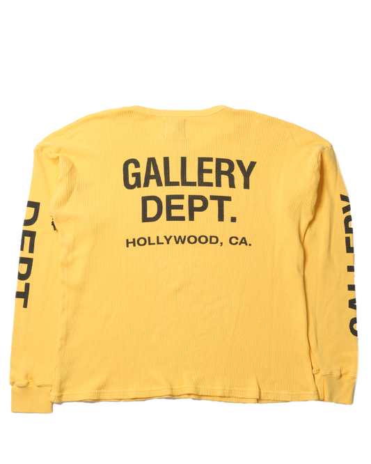 Yellow Thermal Shirt