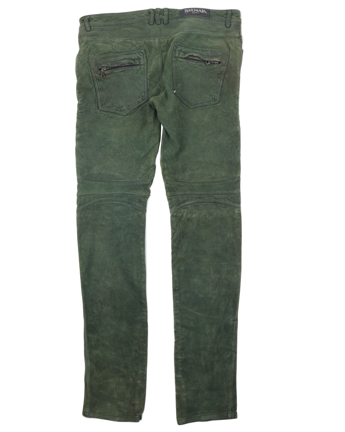 Lambskin Leather Moto Pant