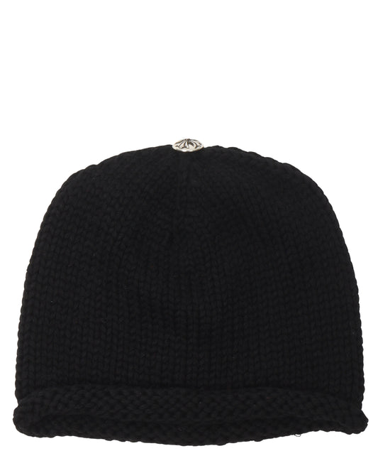 Cashmere Cross Patch Beanie