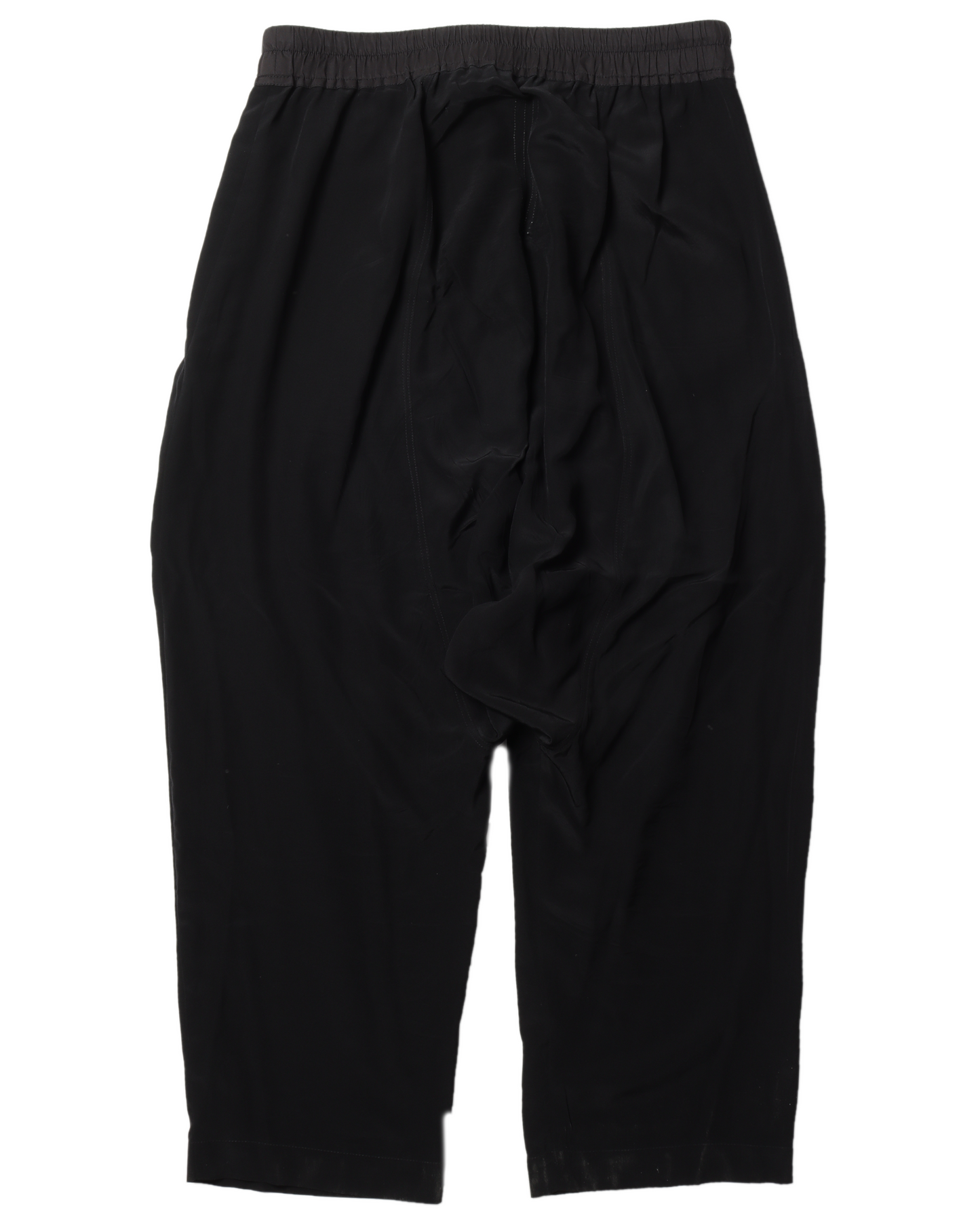 SS18 "DIRT" Drop-Crotch Silk Pants