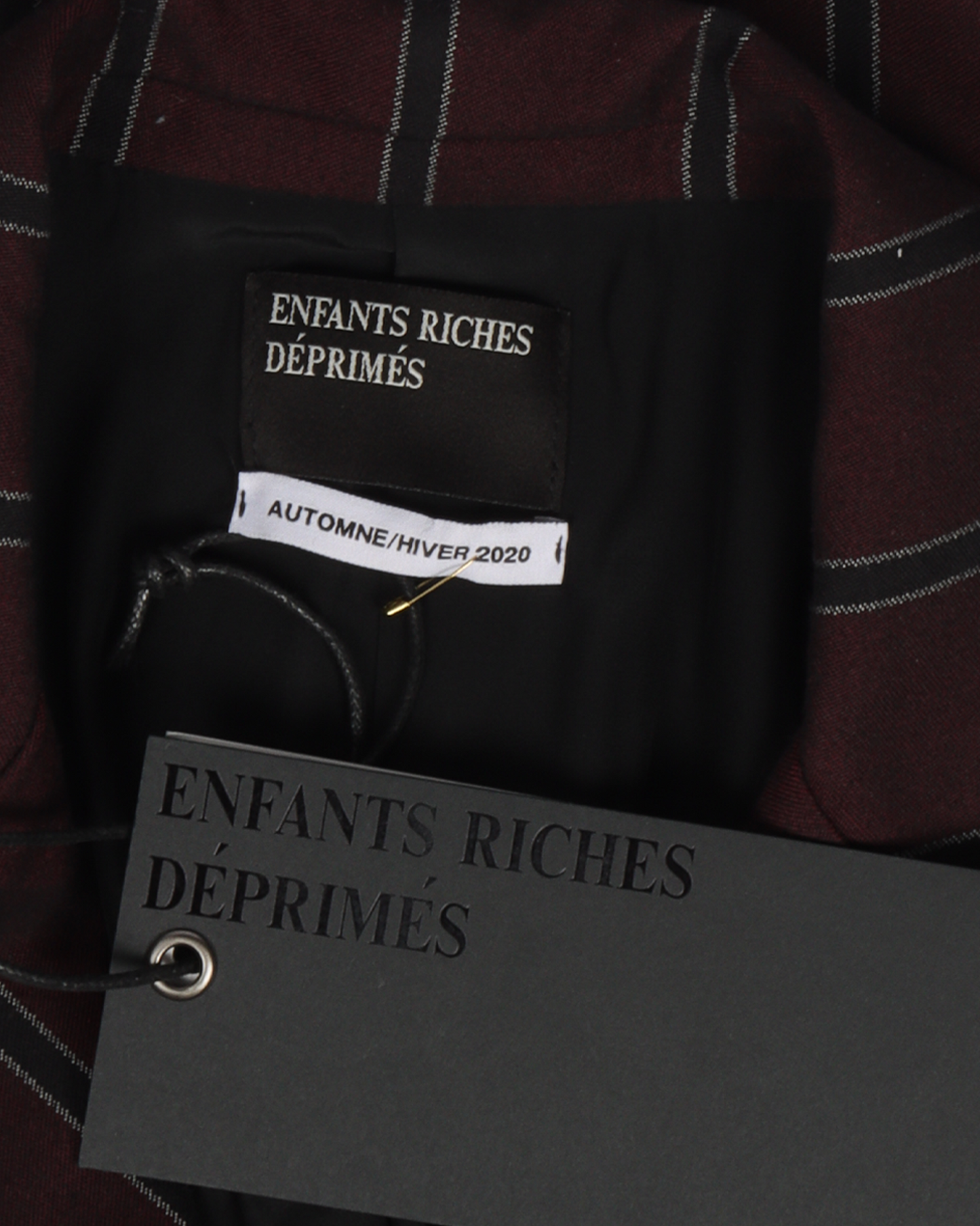 Wool Pinstripe Blazer