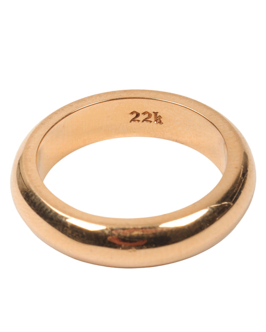 22k Gold Wedding Band