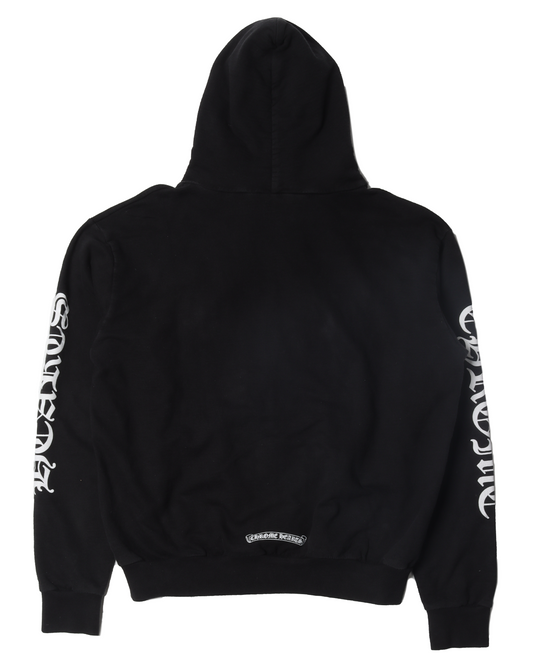 Sleeve Logo Zip Up Hoodie