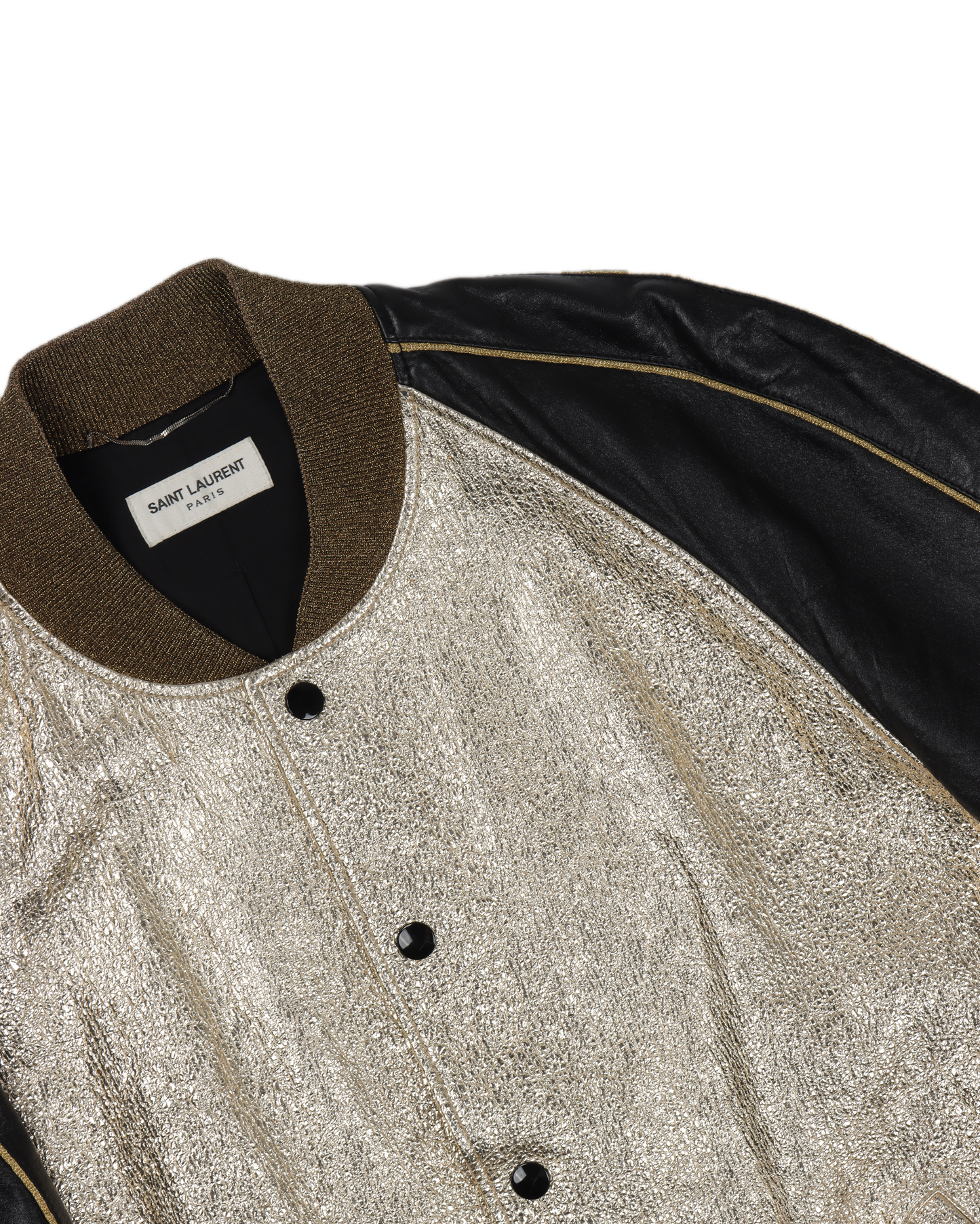 SS15 BANG Leather Bomber Jacket