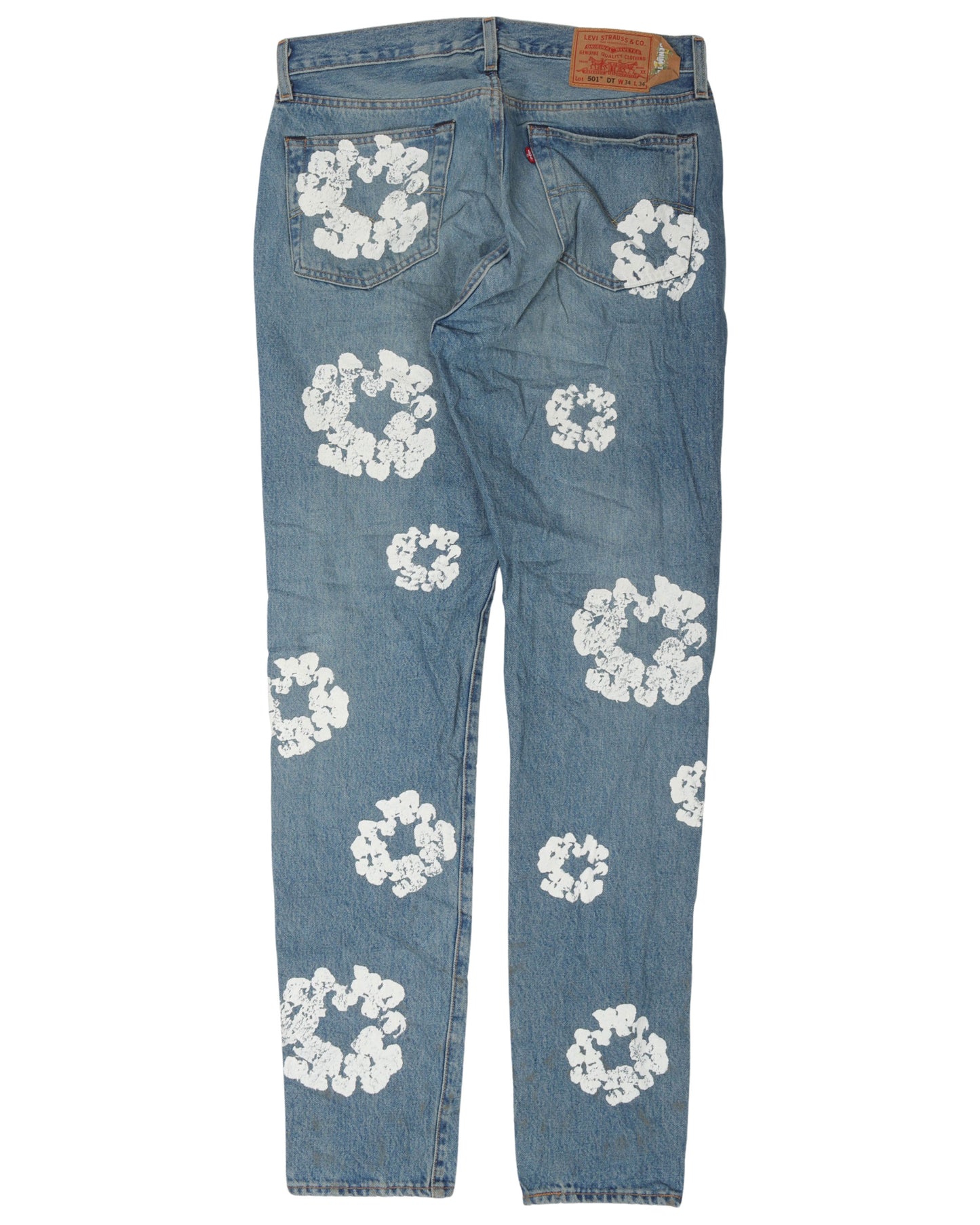 Cotton Wreath Levi Jeans