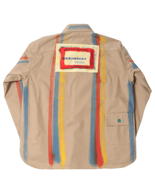 Painted Button Down Shirt