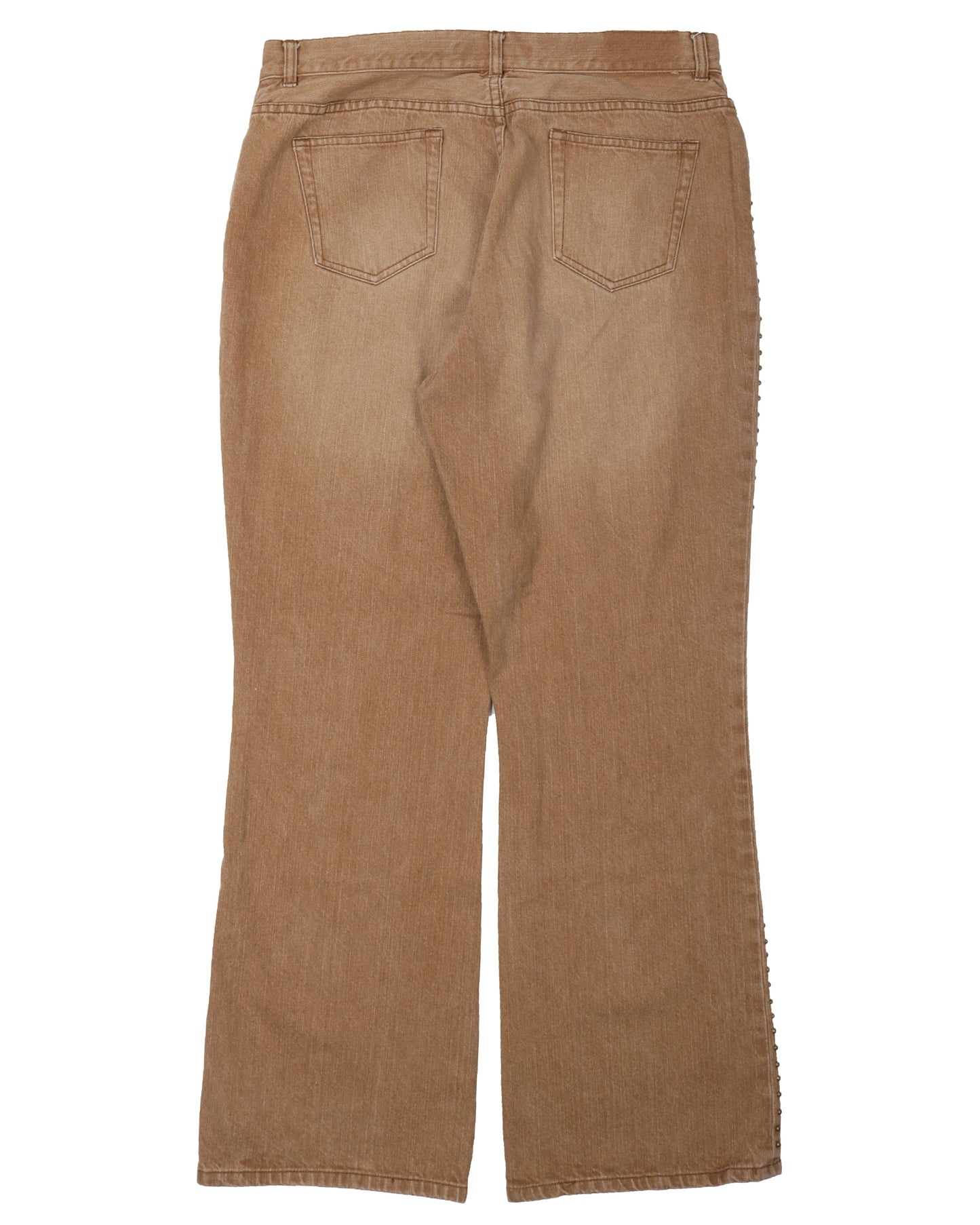 Lauren by Ralph Lauren Studded Flared Jeans