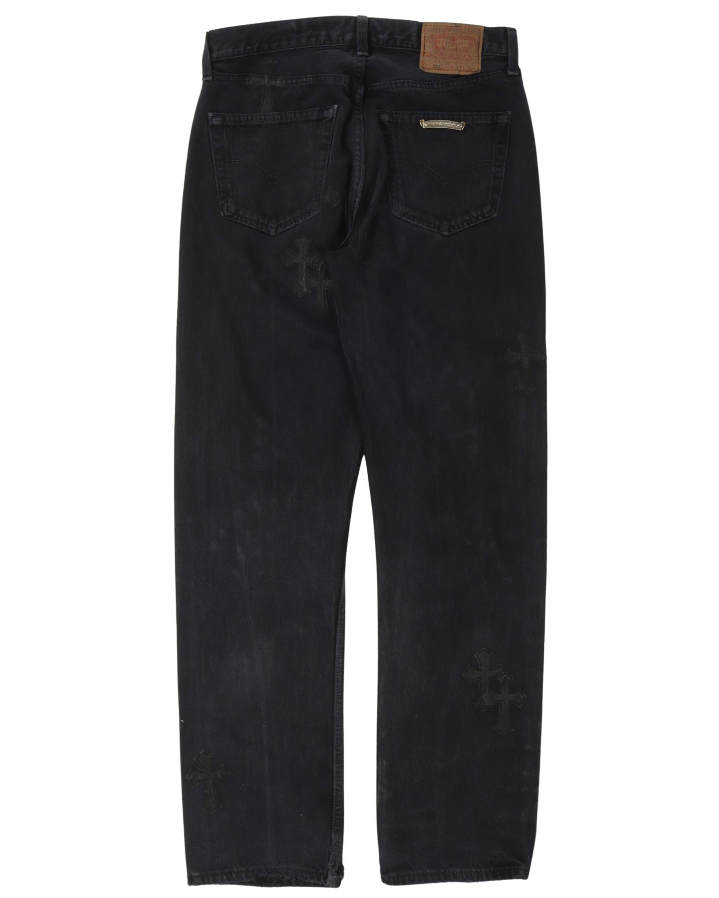 Levi's Black Cross Patch Jeans