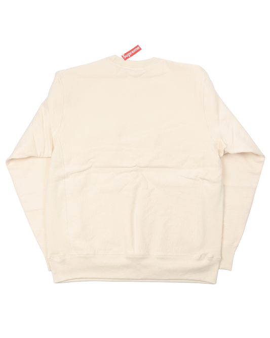 FW18 Box Logo Sweatshirt w/ Tags (Natural)