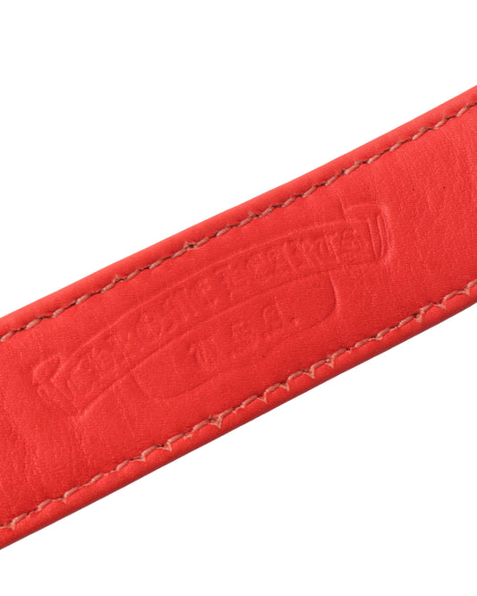 Red Leather Bracelet