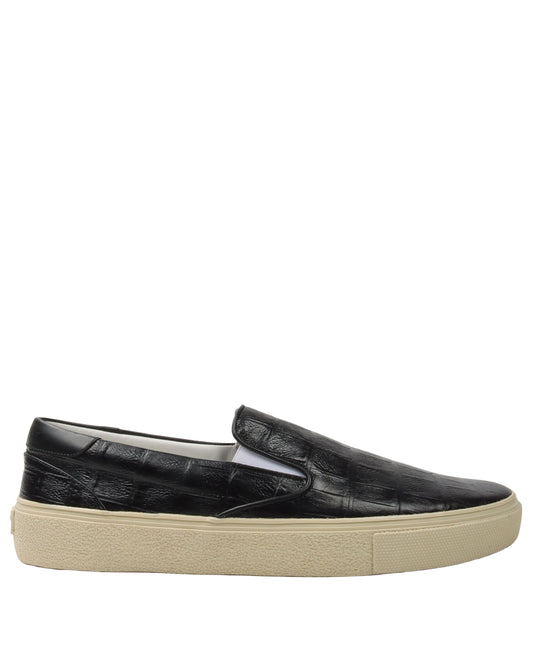 Leather Slip On Sneaker