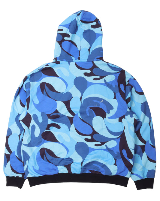 Blue Camo Hoodie