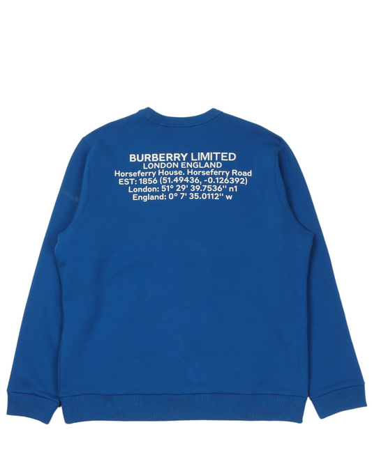 Location Print Sweatshirt