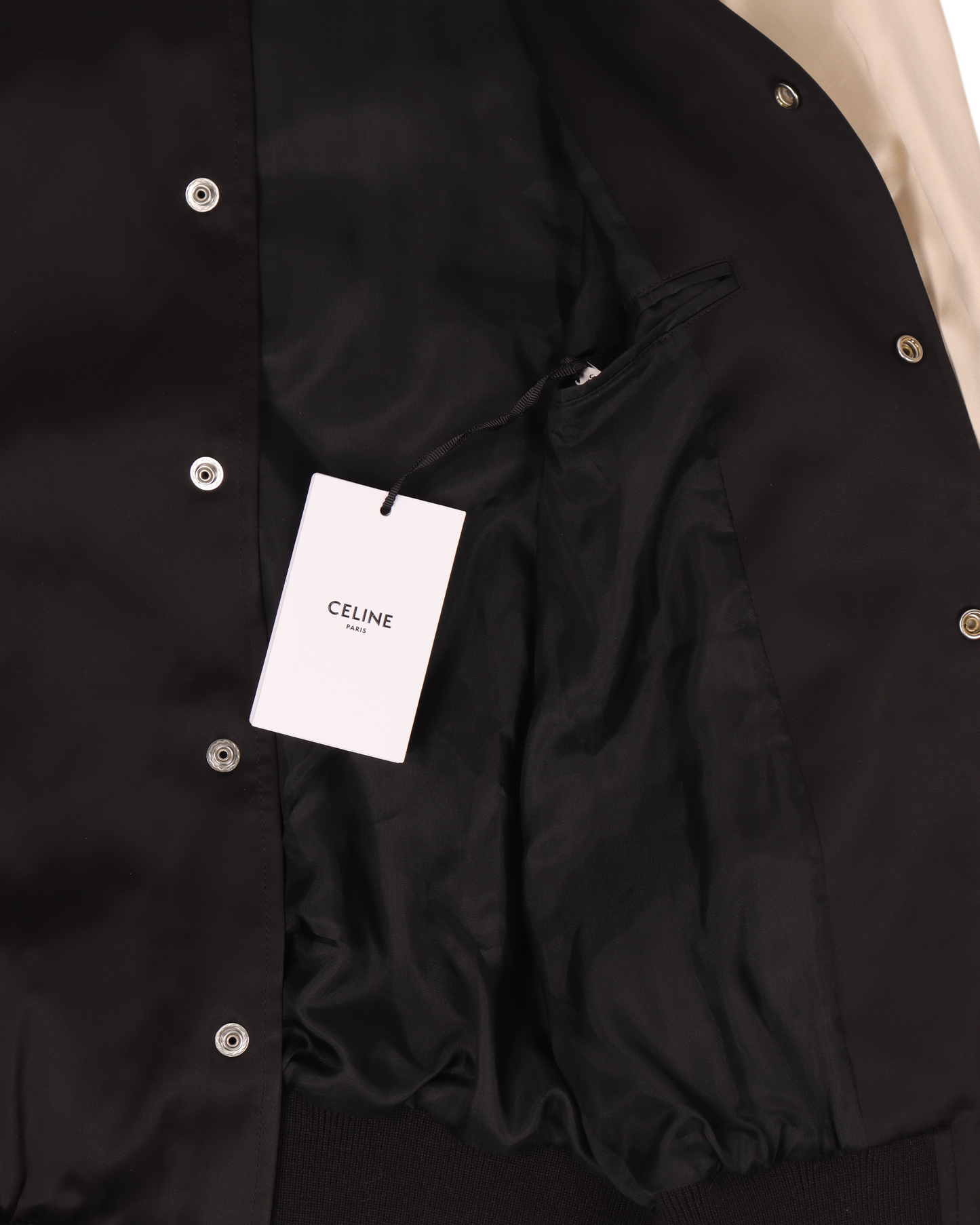 Studded-Logo Varsity Jacket