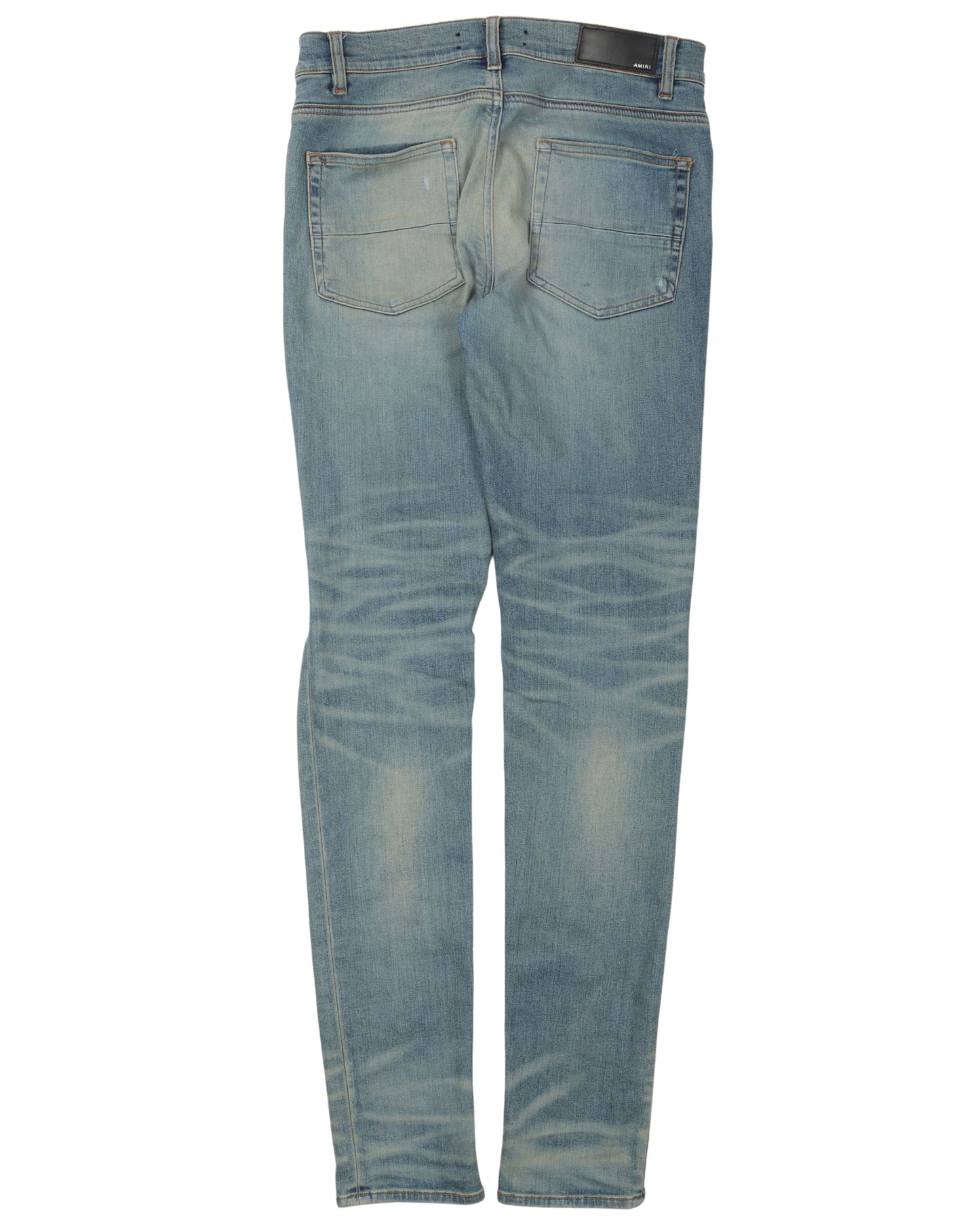 Sand Fade Skinny Jeans