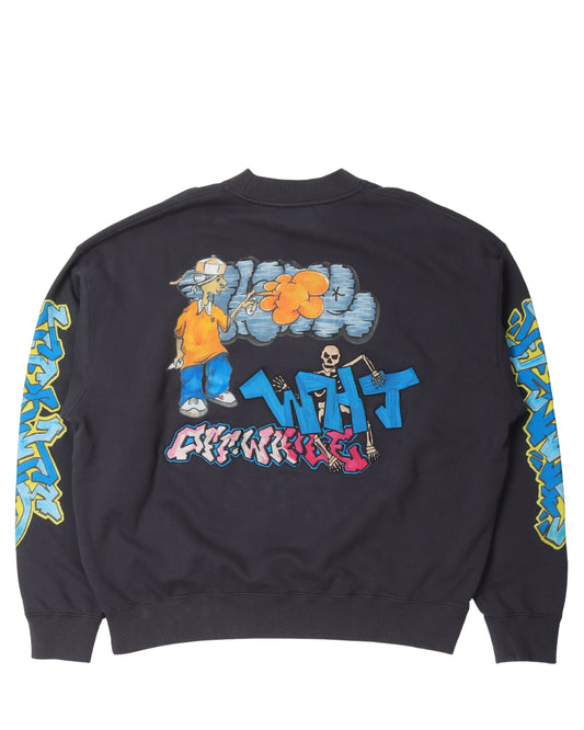 Graphic Crewneck Sweatshirt