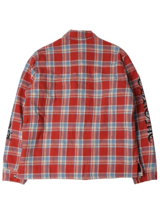 Quilted Padded Flannel Jacket