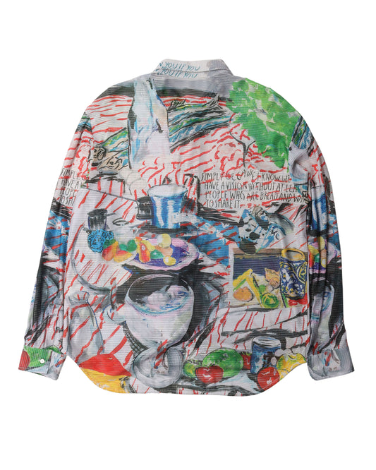 Mesh Long Sleeve Shirt